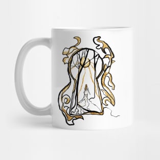 Single Line - Behind the Door Mug